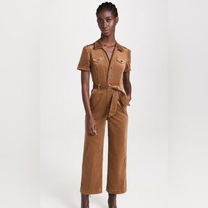 PAIGE Anessa Brown Jumpsuit